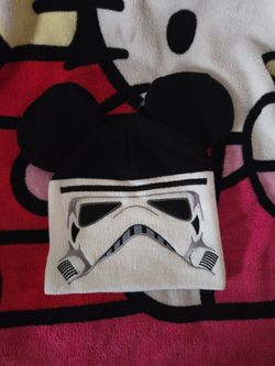 Disney Parks Star Wars Stormtrooper Mickey Mouse Beanie Hat