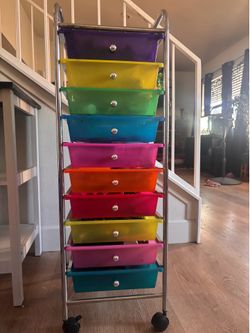 Storage rolling cart