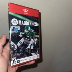 Madden 26 for Nintendo switch 2 