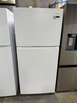 Brand new Frigidaire 29.7 in 19 cu. ft. Standard Depth Garage Ready Top Freezer Refrigerator in White with Precision Temperature Control