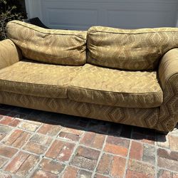 Couch With Down Cushions