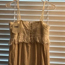 Altar’d state Cream Dress