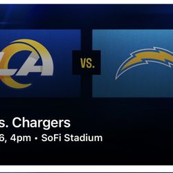 LA Rams vs Chargers Tickets 