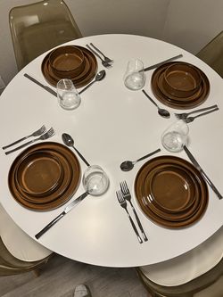 Amber Dinner Set for 4 - 16 pcs