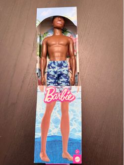 AFRICAN AMERICAN  KEN  BEACH DOLL Brand NEW IN THE BOX Barbie