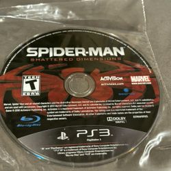 Spiderman Shattered Demnsion Ps3