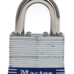 Outdoor Padlock with Key, 3/4 in. Wide, 2 Pack