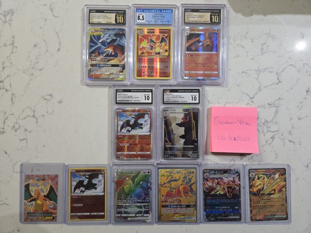 Charizard Lot - Pokemon Cards