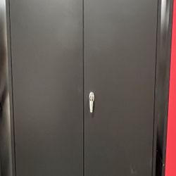 Metal Storage Cabinet with 4 Adjustable Shelves and Locking Doors,72" Lockable Storage Cabinet for Home,Office,Garage Cabinets  Measurements: (L:36” x