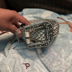 Rhinestone BB belt