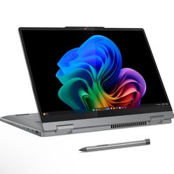  Lenovo - IdeaPad 5x - Copilot+ PC - 2-in-1 14" (WUXGA) Touchscreen Laptops- Snapdragon X Plus - 16GB - 512GB SSD - Luna Grey