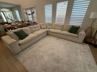 Living Spaces Utopia Sectional