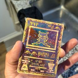 Ancient Mew Pokémon Card. Rare! Great Shape!