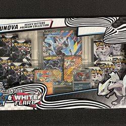 Unova Heavy Hitters Collection Box - Pokémon Trading Cards (Black Bolt & Whire Flare)