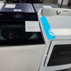 Washer and Samsung Gas Dryer Set 🚚WE DELIVER🚚