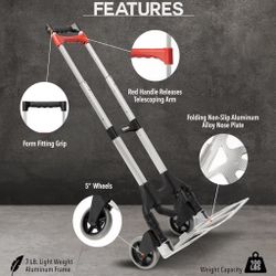 Compact foldable dolly