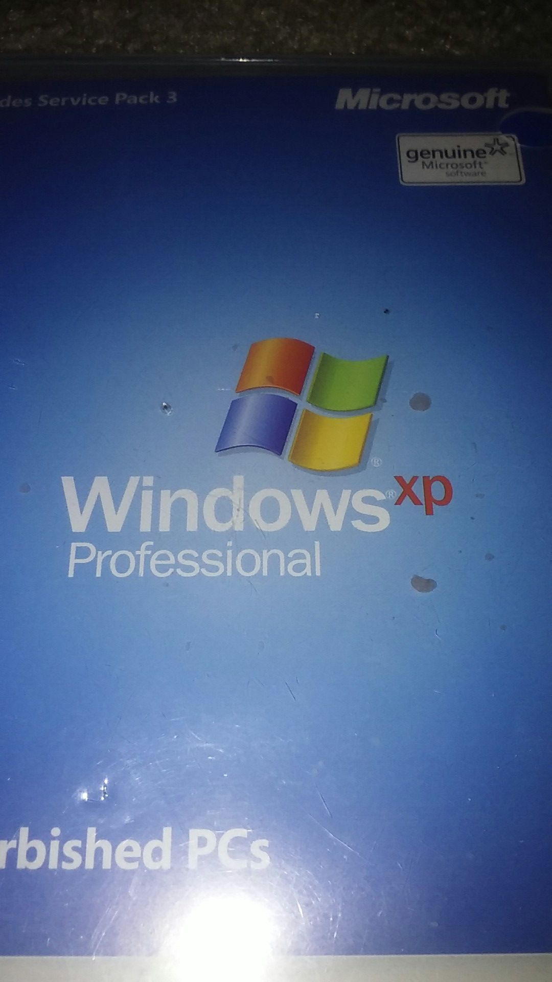 Microsoft Windows XP Professional For Refurbished Pcs