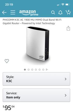 PHICOMM K3C AC 1900 MU-MIMO Dual Band Wi-Fi Gigabit Router