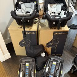 Nina Pipa Lte Lx Car seat And Bases 