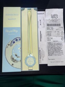 Brand New Audemars Piguet x Swatch Royal Pop Blaue Acht | Receipt & Warranty Included