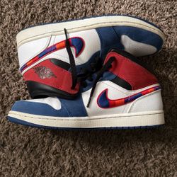 Jordan 1 Multicolor Swoosh 9.5