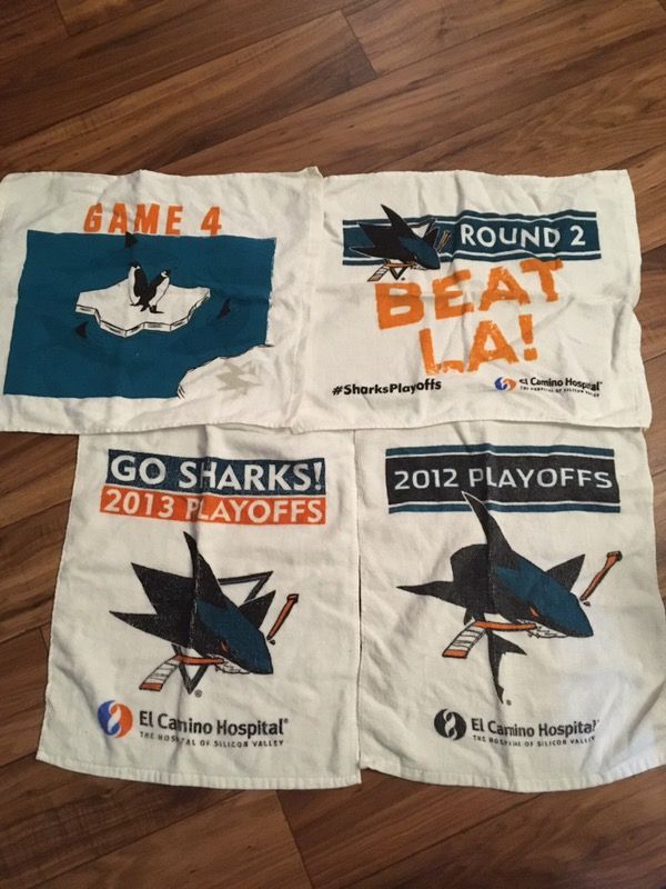 San Jose Sharks Rally Towels Lot