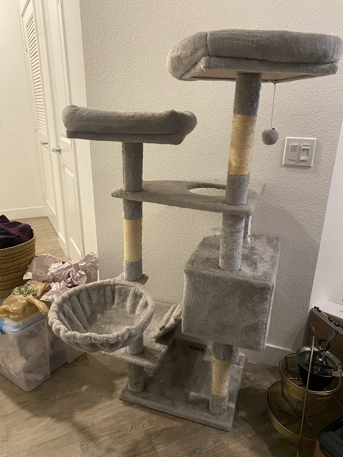 Tall Cat Play Tower