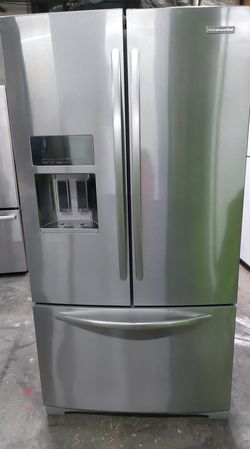 KitchenAid 3-Door French Door Fridge Stainless Steel
