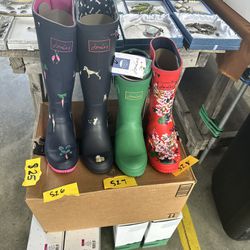 Joules Rain Boots 