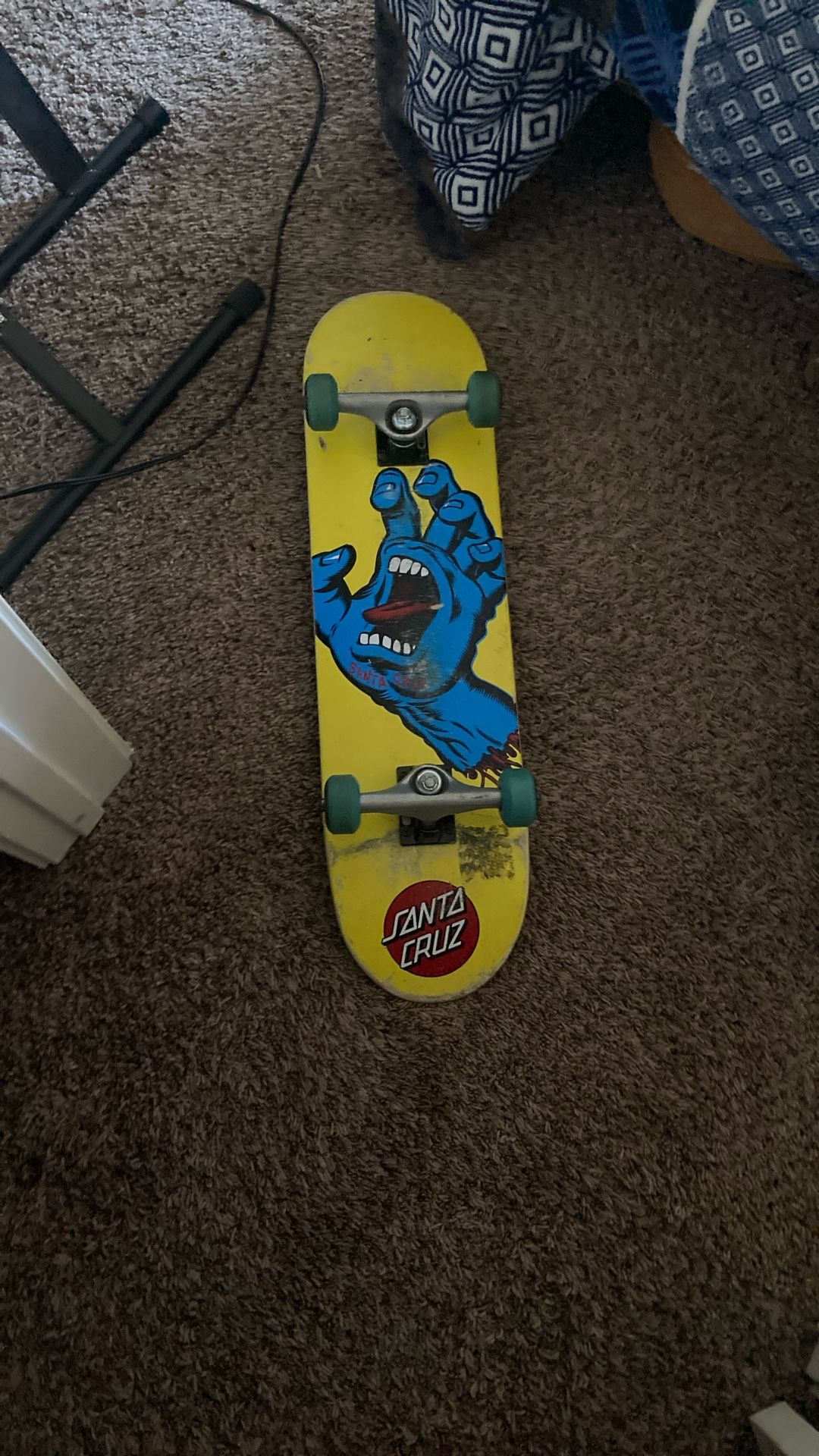 Yellow Santa Cruz Skateboard (for Trade As Well)