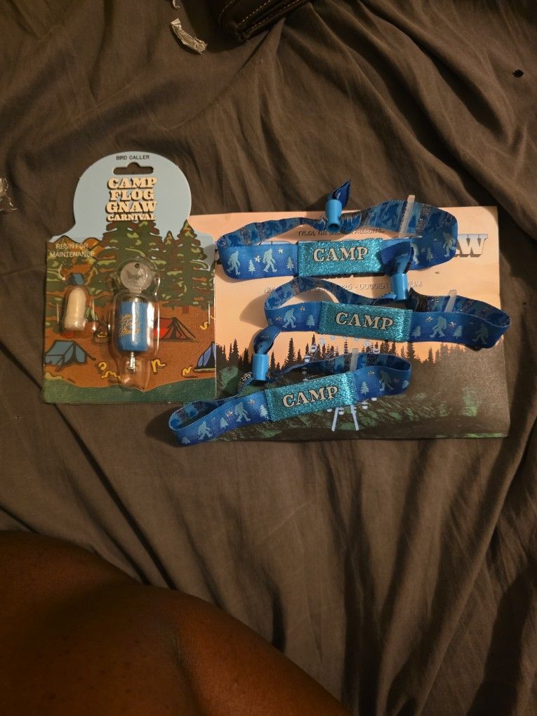 Camp Flog Gnaw Wristbands 2025