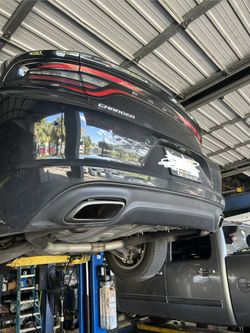 dodge charger rear diffuser