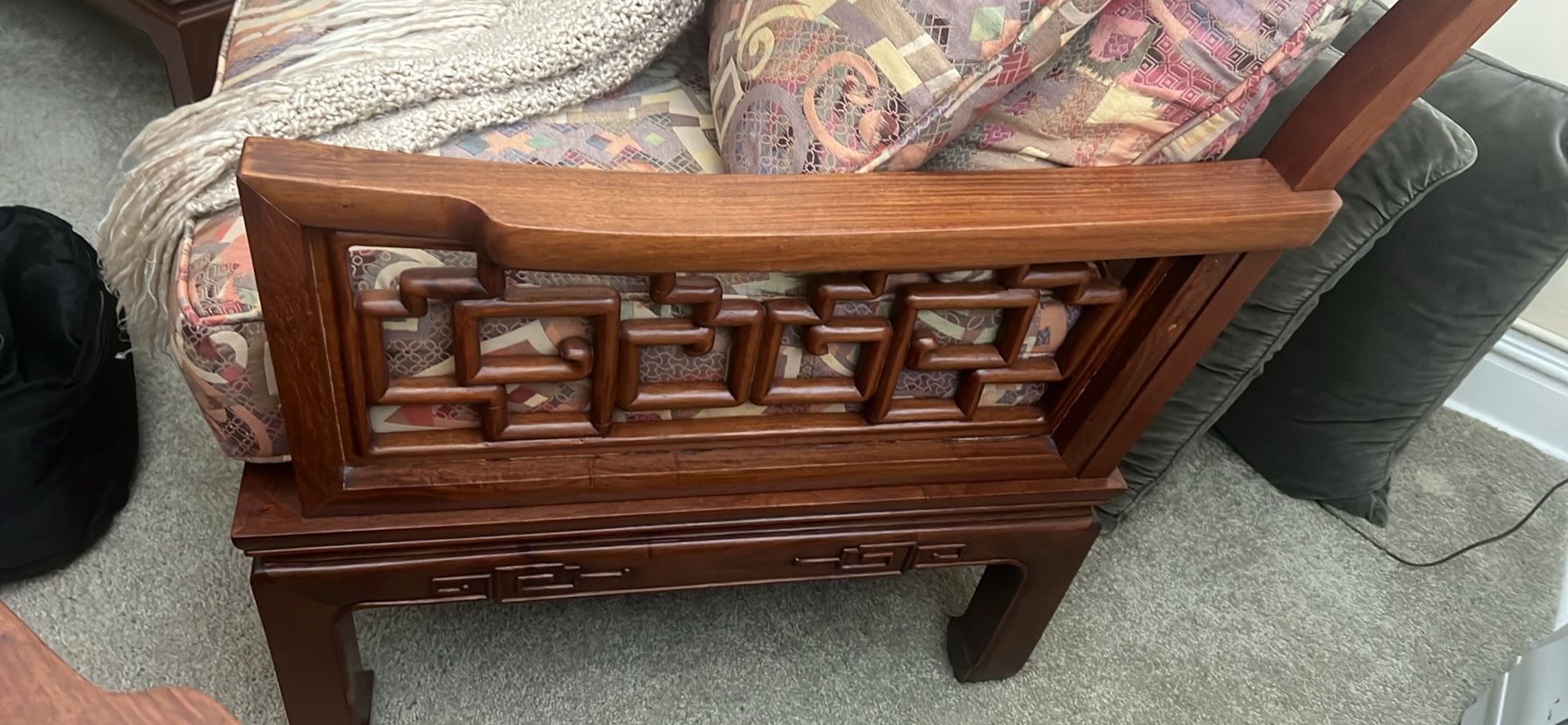 Chinoiserie Rosewood Set