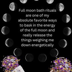 Bath Salts Soak “Lunar Magic Potion”