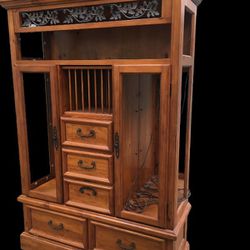 Wood Dining Room Cabinet