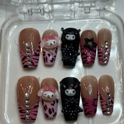 Kuromi  Y2K Nails 