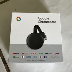 Google Chrome cast 