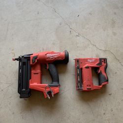 Milwaukee, nail gun and stapler