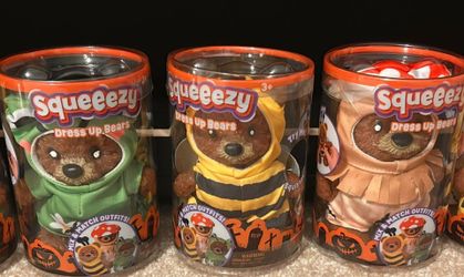 Halloween squeezy bears
