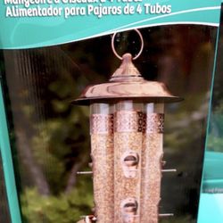 4tube Bird feeder 