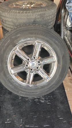 F150 wheels and tires 265/60/18