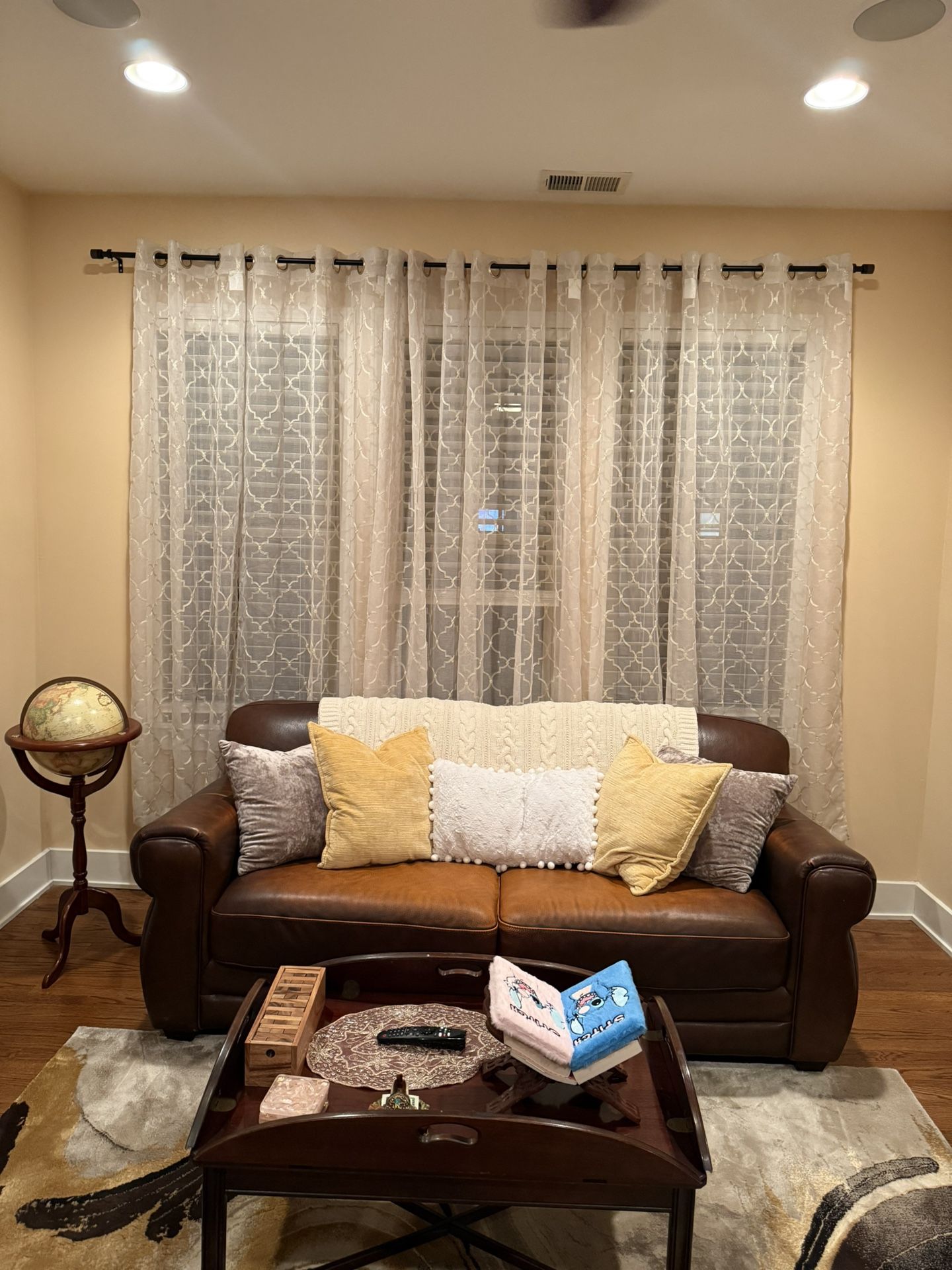 Italian Leather Macy’s Couch