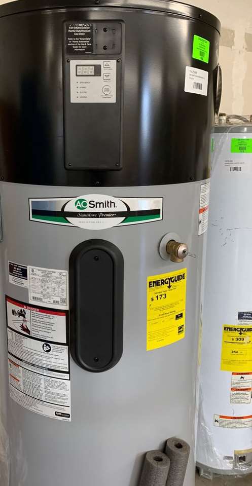 New AO Smith 80 Gallon Water Heater! 6UX79