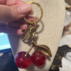 Pretty Cherry Bag Charm/Keychain 🍒 