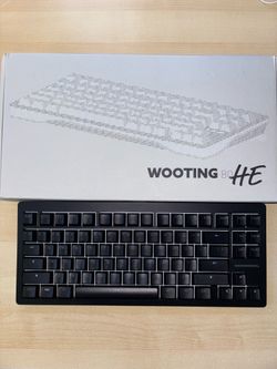 Wooting 80HE ANSI / PCR Plastic / Black, Rapid Trigger Hall Effect Keyboard