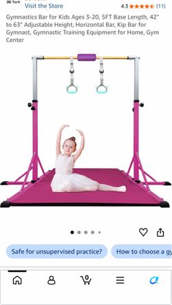 Gymnastic bar and beam