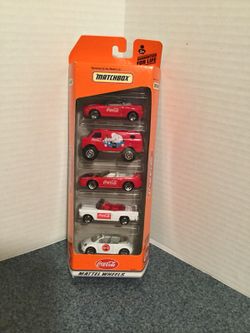 MATCHBOX - COCA COLA - 5 GIFT PACK - NEW