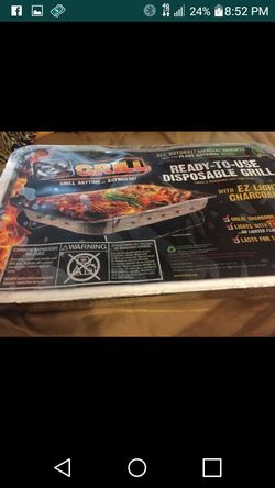Disposable Grill