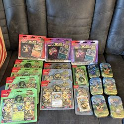 ascended heroes Blisters tech Stickers Tins 