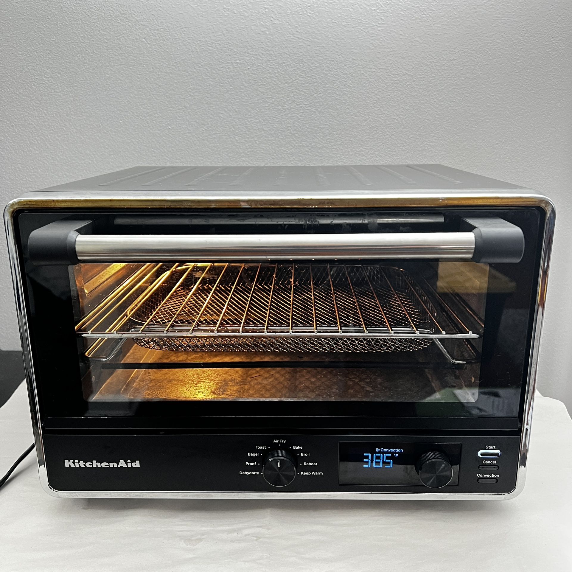 KitchenAid KCO124BM Countertop Oven With Air Fry Black